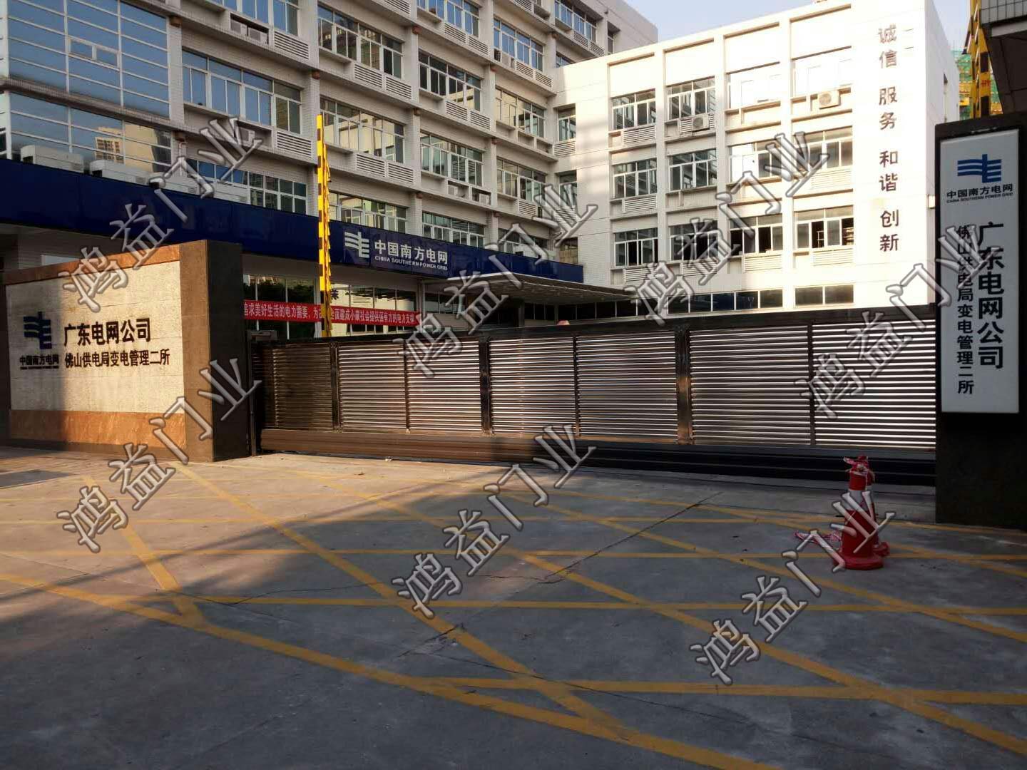 顺德304不锈钢悬浮门-广东电网公司-佛山供电局变电管理二所